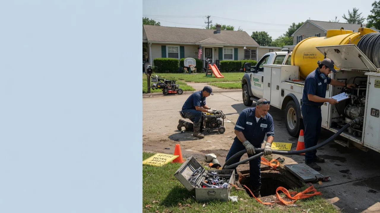 Septic Tank Pumping in Mount Hope, KS near me
